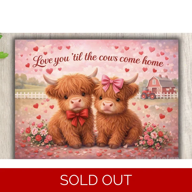 product Image for Love you cows